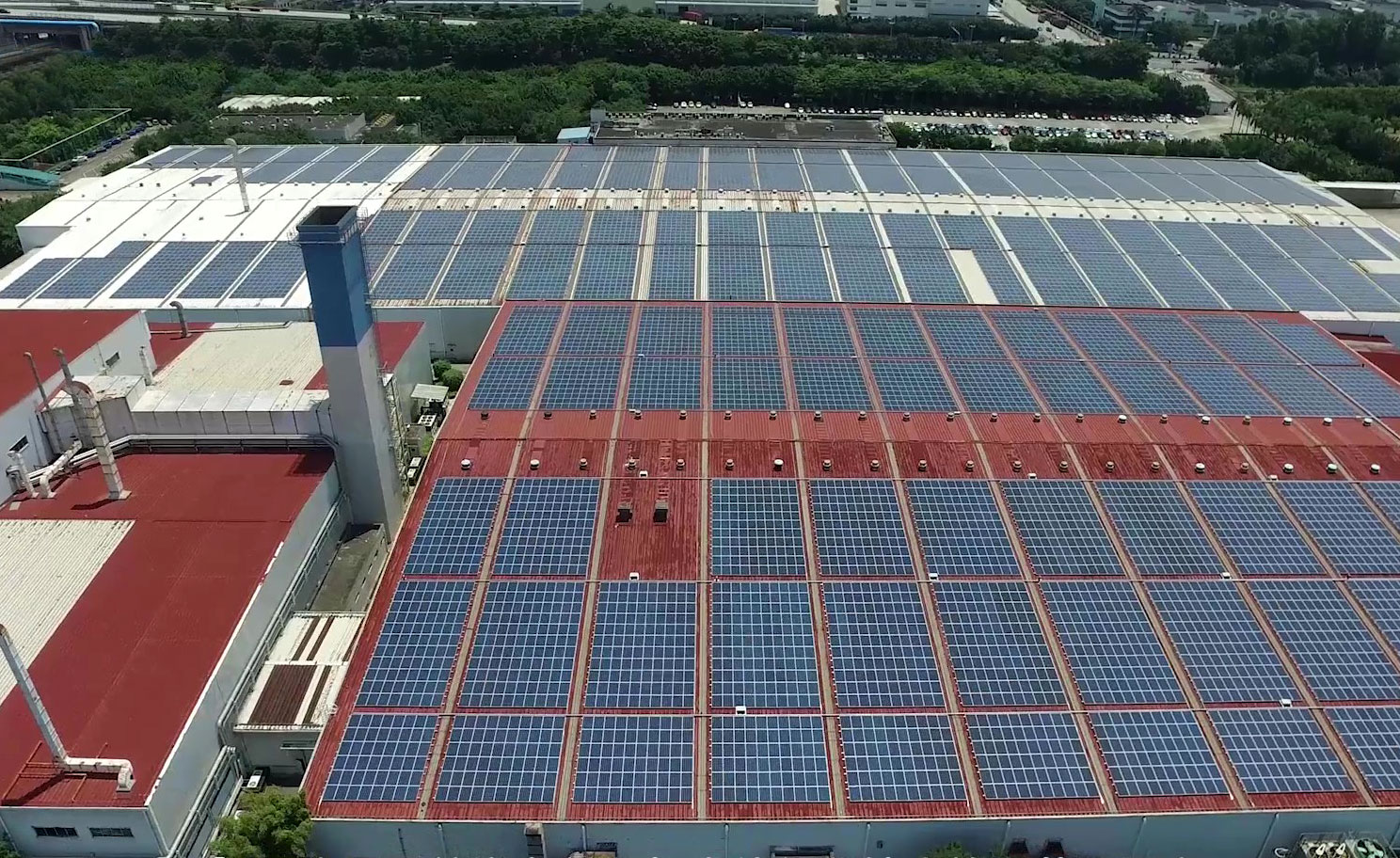 兰州55MW屋顶分布式光伏项目